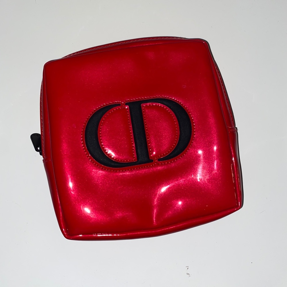 NWOT Christian Dior CD clutch/makeup bag